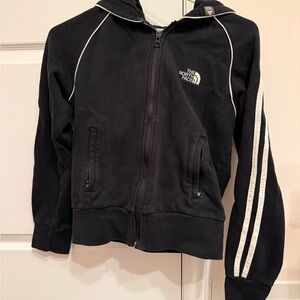 The North Face Kids Black Zip-Up Hoodie